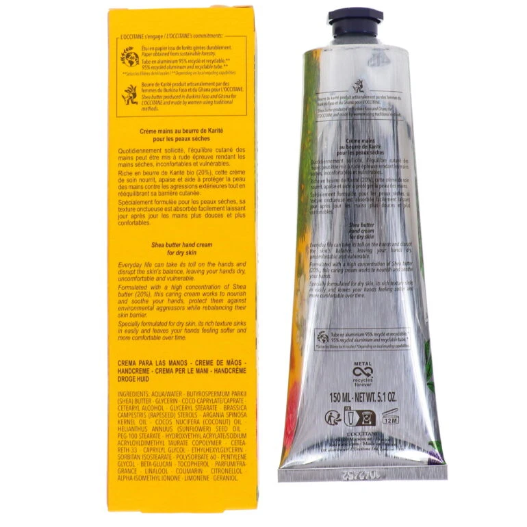 Simple L’Occitane Shea Hand Cream Limited Edition 5.1 Oz 7 Simple L’Occitane Shea Hand Cream Limited Edition 5.1 Oz - Image 5