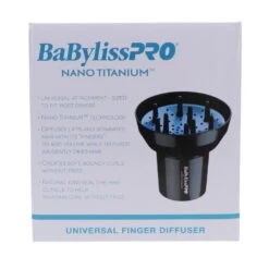 Simple BaBylissPRO Nano Titanium Universal Finger Diffuser -Personal Care Shop 1388765newpkg.06