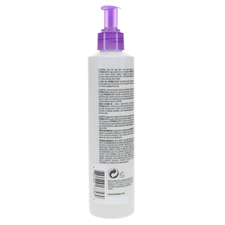 Simple Matrix Biolage Hydrasource Leave In Creme 8.5 Oz 7 Simple Matrix Biolage Hydrasource Leave In Creme 8.5 Oz - Image 5