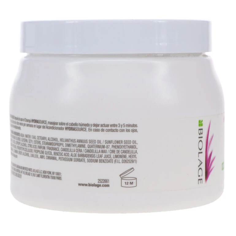 Simple Matrix Biolage Hydrasource Mask 16.9 Oz 6 Simple Matrix Biolage Hydrasource Mask 16.9 Oz - Image 4