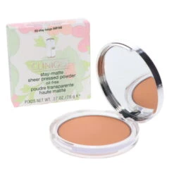 Simple CLINIQUE Stay-Matte Sheer Pressed Powder 03 Beige 0.27 Oz -Personal Care Shop 1411402.07 2
