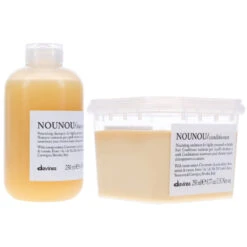 Simple Davines NOUNOU Nourishing Shampoo 8.45 Oz & NOUNOU Nourishing Conditioner 8.77 Oz Combo Pack -Personal Care Shop 1422751.06