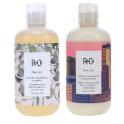 Simple R+CO Dallas Biotin Thickening Shampoo 8.5 Oz & Dallas Biotin Thickening Conditioner 8.5 Oz Combo Pack -Personal Care Shop 1433094.01