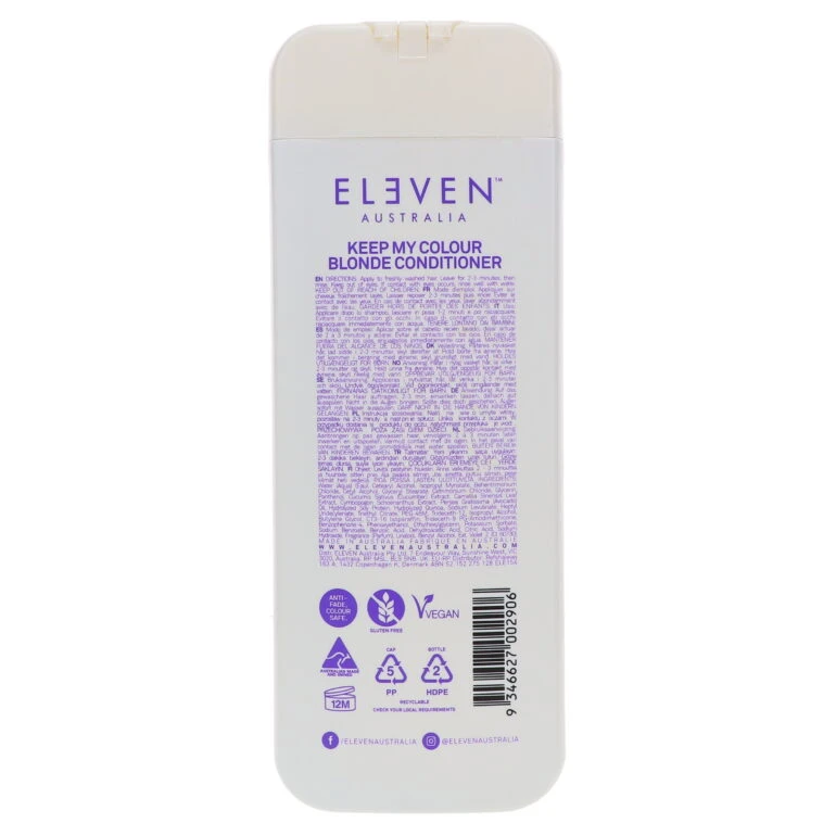 Simple ELEVEN Keep My Colour Blonde Conditioner 10.1 Oz 7 Simple ELEVEN Keep My Colour Blonde Conditioner 10.1 Oz - Image 5
