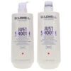 Simple Goldwell Dualsenses Just Smooth Taming Shampoo 33.8 Oz & Dualsenses Just Smooth Taming Conditioner 33.8 Oz Combo Pack -Personal Care Shop 1441944.01 1
