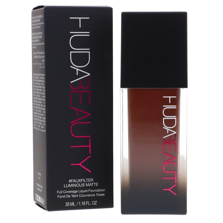 Simple HUDA BEAUTY #FauxFilter Luminous Matte Foundation Ganache 560R 1.18 Oz 7 Simple HUDA BEAUTY #FauxFilter Luminous Matte Foundation Ganache 560R 1.18 Oz - Image 5