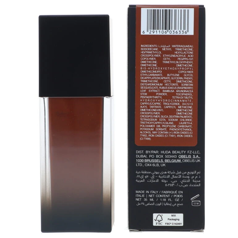 Simple HUDA BEAUTY #FauxFilter Luminous Matte Foundation Ganache 560R 1.18 Oz 10 Simple HUDA BEAUTY #FauxFilter Luminous Matte Foundation Ganache 560R 1.18 Oz - Image 8