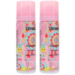 Simple Amika Top Gloss Shine Spray 1 Oz 2 Pack -Personal Care Shop 1442446.06 2