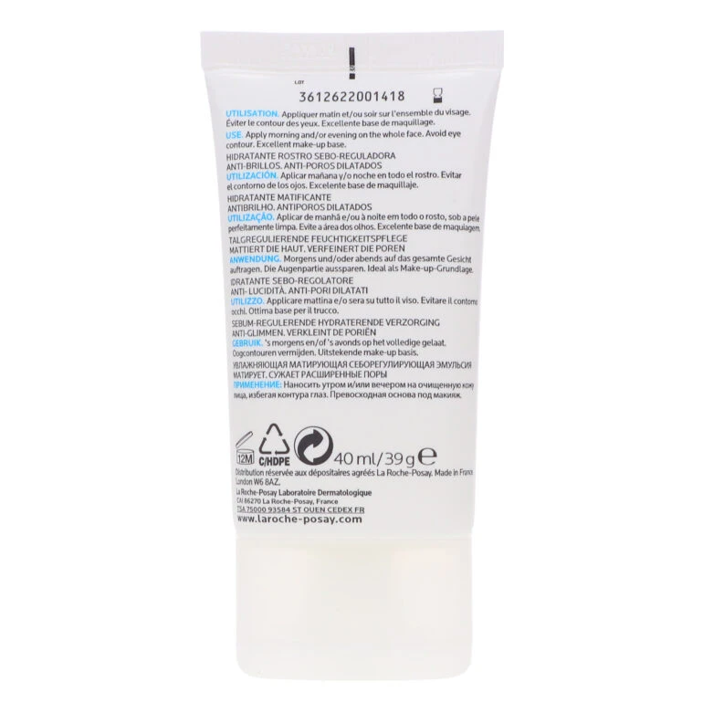 Simple La Roche Posay Effaclar Mat Mattifying Moisturizer For Oily Skin 1.3 Oz 9 Simple La Roche Posay Effaclar Mat Mattifying Moisturizer For Oily Skin 1.3 Oz - Image 7