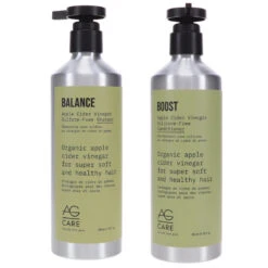 Simple AG Care Balance Apple Cider Vinegar Sulfate-Free Shampoo 12 Oz & Boost Apple Cider Vinegar Conditioner 12 Oz Combo Pack 16 Simple AG Care Balance Apple Cider Vinegar Sulfate-Free Shampoo 12 Oz & Boost Apple Cider Vinegar Conditioner 12 Oz Combo Pack -Personal Care Shop 1442833.01