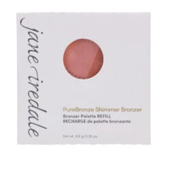 Simple Jane Iredale PureBronze Shimmer Bronzer Refill Peaches & Cream 0.35 Oz -Personal Care Shop 1443038.01
