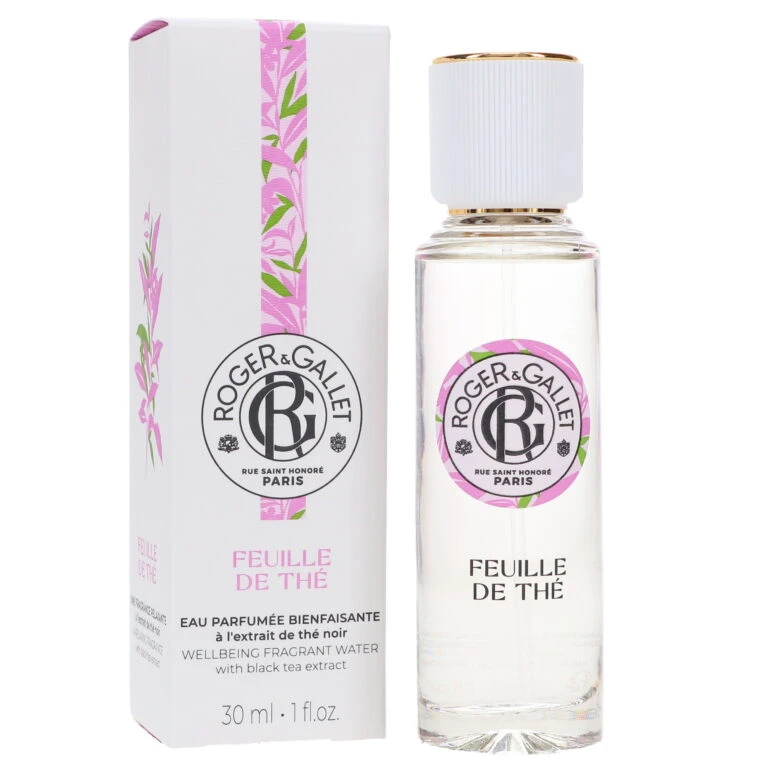 Simple Roger&Gallet Wellbeing Fragrant Water Feuille De The 1 Oz 8 Simple Roger&Gallet Wellbeing Fragrant Water Feuille De The 1 Oz - Image 6