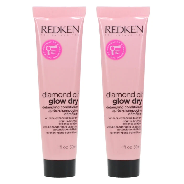 Simple Redken Diamond Oil Glow Dry Conditioner 1 Oz 2 Pack 4 Simple Redken Diamond Oil Glow Dry Conditioner 1 Oz 2 Pack - Image 2