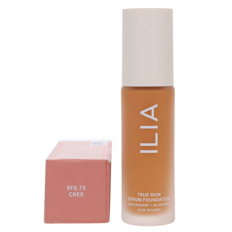 Simple ILIA True Skin Serum Foundation Cres SF8.75(Medium-Deep With Olive Undertones) 1 Oz 4 Simple ILIA True Skin Serum Foundation Cres SF8.75(Medium-Deep With Olive Undertones) 1 Oz - Image 2