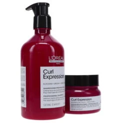 Simple L’Oreal Professionnel Curl Expression 2 Piece Kit -Personal Care Shop 1443848.06