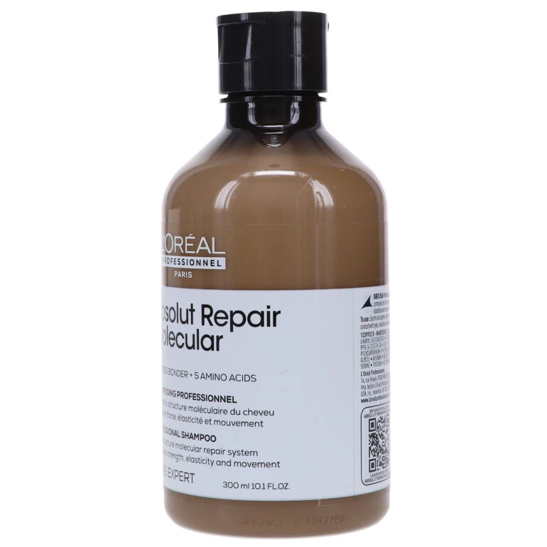 Simple L’Oreal Professionnel Absolut Repair Molecular Shampoo 10.14 Oz 4 Simple L’Oreal Professionnel Absolut Repair Molecular Shampoo 10.14 Oz - Image 2