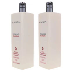 Simple L’ANZA Healing ColorCare Color-Preserving Shampoo 33.8 Oz & Healing ColorCare Color-Preserving Conditioner 33.8 Oz Combo Pack -Personal Care Shop 1444110.02 2