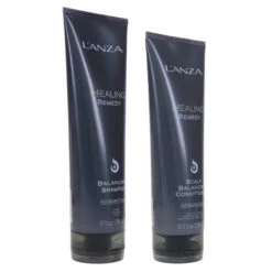 Simple L’ANZA Healing Remedy Balancing Shampoo 9 Oz & Healing Remedy Scalp Balancing Conditioner 8.5 Oz Combo Pack -Personal Care Shop 1444111.06