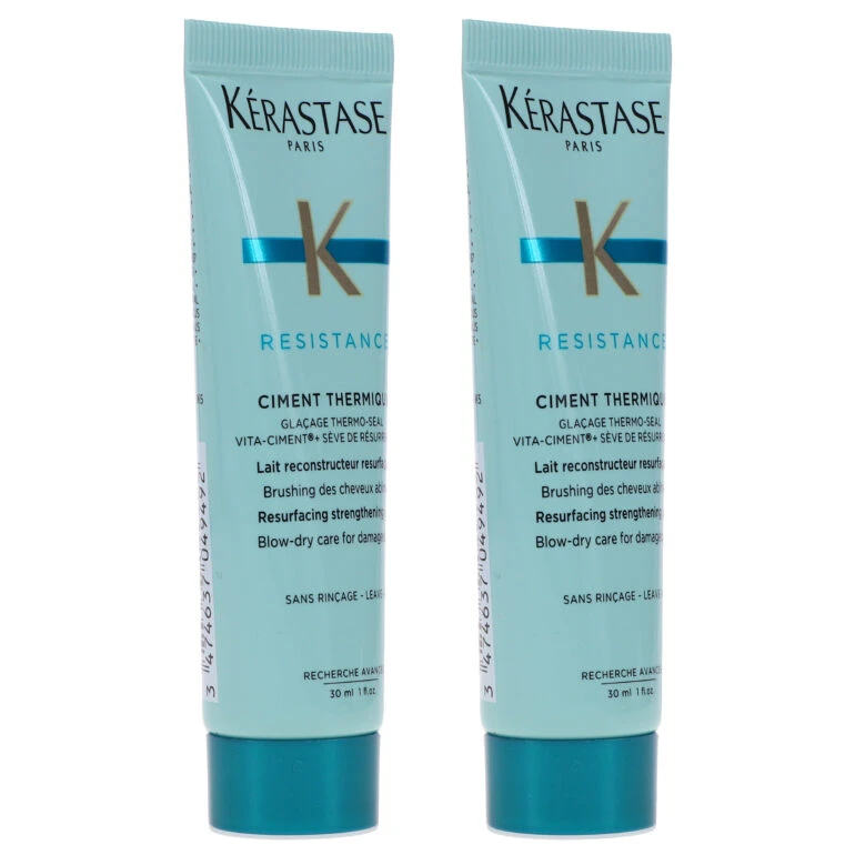 Simple Kerastase Resistance Ciment Thermique 1 Oz 2 Pack 6 Simple Kerastase Resistance Ciment Thermique 1 Oz 2 Pack - Image 4