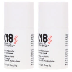 Simple K18 Leave-In Molecular Repair Hair Mask 0.5 Oz 2 Pack -Personal Care Shop 1444501.02 2