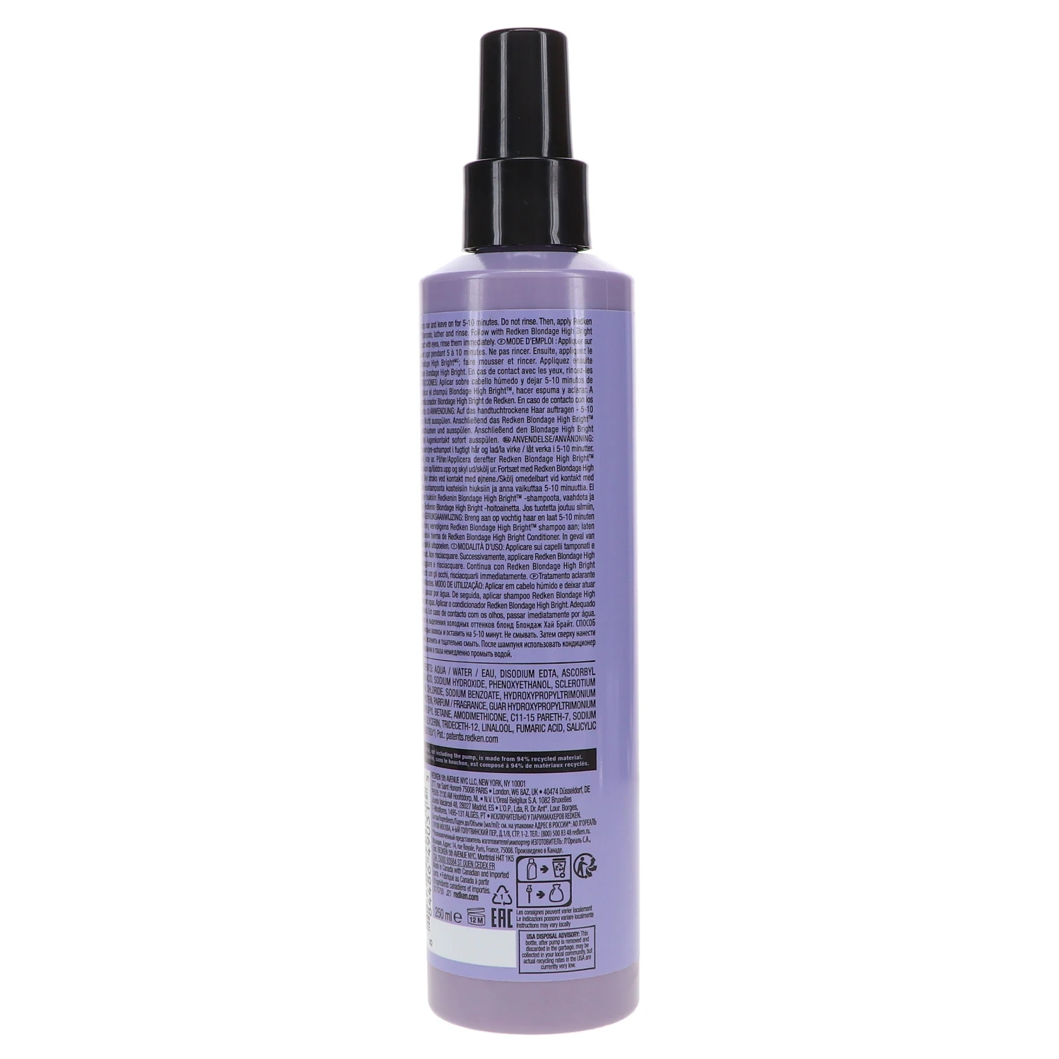 Simple Redken Blondage High Bright Treatment 8.5 Oz 8 Simple Redken Blondage High Bright Treatment 8.5 Oz - Image 6