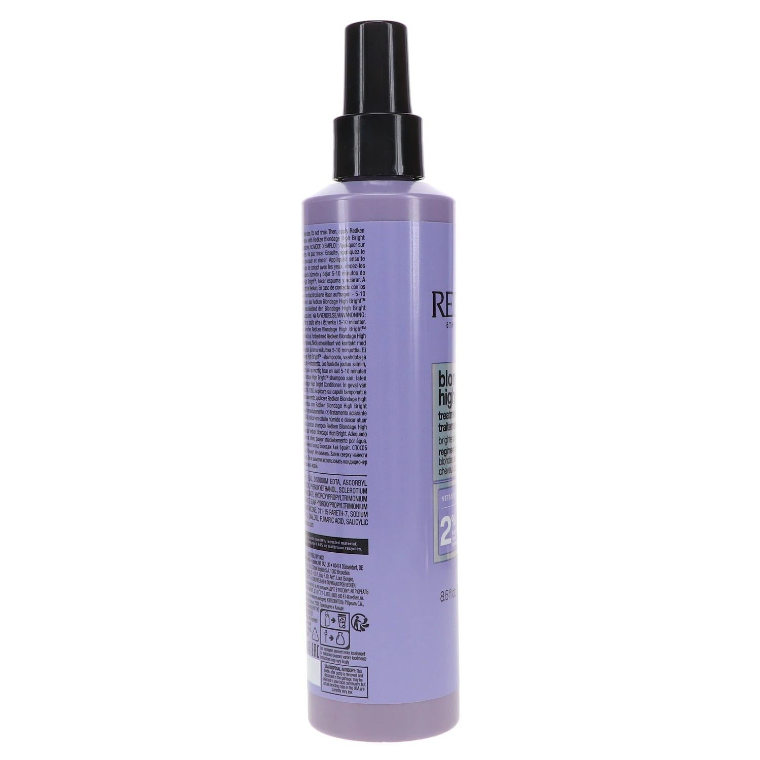 Simple Redken Blondage High Bright Treatment 8.5 Oz 9 Simple Redken Blondage High Bright Treatment 8.5 Oz - Image 7