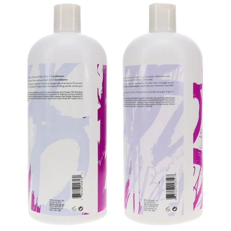 Simple Bumble And Bumble Curl Moisturizing Shampoo 33.8 Oz & Curl 3-in-1 Conditioner 33.8 Oz Combo Pack 6 Simple Bumble And Bumble Curl Moisturizing Shampoo 33.8 Oz & Curl 3-in-1 Conditioner 33.8 Oz Combo Pack - Image 4