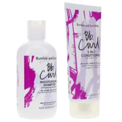 Simple Bumble And Bumble Curl Moisturizing Shampoo 8.5 Oz & Curl 3-in-1 Conditioner 6.7 Oz Combo Pack -Personal Care Shop 1444696.06