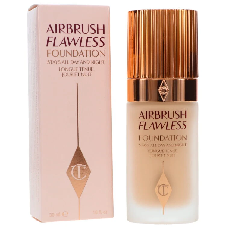 Simple Charlotte Tilbury Airbrush Flawless Stays All Day Foundation 4 Neutral 1 Oz 6 Simple Charlotte Tilbury Airbrush Flawless Stays All Day Foundation 4 Neutral 1 Oz - Image 4