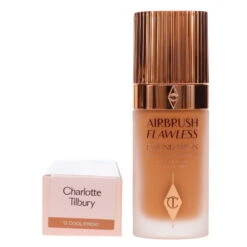 Simple Charlotte Tilbury Airbrush Flawless Stays All Day Foundation 12 Cool 1 Oz -Personal Care Shop 1444728.06