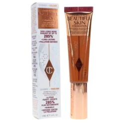 Simple Charlotte Tilbury Beautiful Skin Foundation 14 Neutral 1 Oz -Personal Care Shop 1444731.07