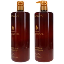 Simple L’ANZA Keratin Healing Oil Lustrous Shampoo 32.1 Oz & Keratin Healing Oil Lustrous Conditioner 32.1 Oz Combo Pack -Personal Care Shop 1444738.02 2