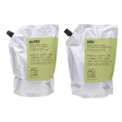 Simple AG Care Balance Apple Cider Vinegar Sulfate Free Shampoo 33.8 Oz & Boost Conditioner 33.8 Oz Combo Pack -Personal Care Shop 1444830.01