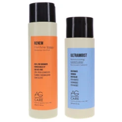 Simple AG Care Renew Clarifying Shampoo 10 Oz & Ultramoist Moisturizing Conditioner 8 Oz Combo Pack -Personal Care Shop 1444831.01