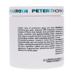 Simple Peter Thomas Roth Peptide Skinjection Peel Pads 60 Pc -Personal Care Shop 1444853.03 2