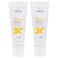 Simple IMAGE Skincare Daily Prevention Sheer Matte Moisturizer SPF 30 2.6 Oz 2 Pack -Personal Care Shop 1444862.01