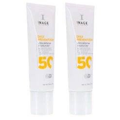 Simple IMAGE Skincare Daily Prevention Ultra Defense Moisturizer SPF 50 2.6 Oz 2 Pack -Personal Care Shop 1444863.06