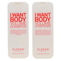 Simple ELEVEN Australia I Want Body Volume Shampoo 10.1 Oz & I Want Body Volume Conditioner 10.1 Oz Combo Pack -Personal Care Shop 1444929.01 2