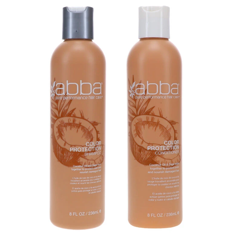 Simple ABBA Color Protection Shampoo 8 Oz & Color Protection Conditioner 8 Oz Combo Pack 6 Simple ABBA Color Protection Shampoo 8 Oz & Color Protection Conditioner 8 Oz Combo Pack - Image 4