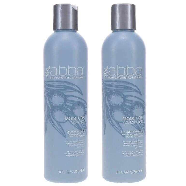 Simple ABBA Moisture Shampoo 8 Oz & Moisture Conditioner 8 Oz Combo Pack 4 Simple ABBA Moisture Shampoo 8 Oz & Moisture Conditioner 8 Oz Combo Pack - Image 2