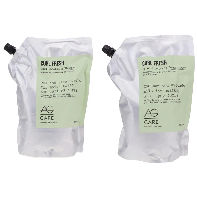 Simple AG Care Curl Fresh Curl Enhancing Shampoo 33 Oz & Curl Fresh Coconut Avocado Conditioner 33 Oz Combo Pack 10 Simple AG Care Curl Fresh Curl Enhancing Shampoo 33 Oz & Curl Fresh Coconut Avocado Conditioner 33 Oz Combo Pack - Image 8