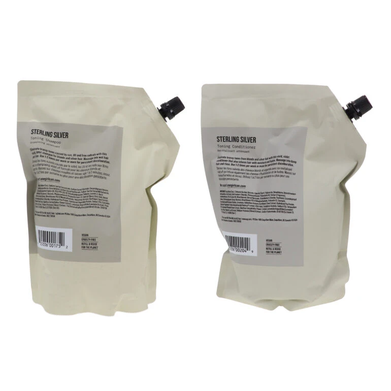 Simple AG Care Sterling Silver Toning Shampoo 33 Oz & Sterling Silver Toning Conditioner 33 Oz Combo Pack 5 Simple AG Care Sterling Silver Toning Shampoo 33 Oz & Sterling Silver Toning Conditioner 33 Oz Combo Pack - Image 3