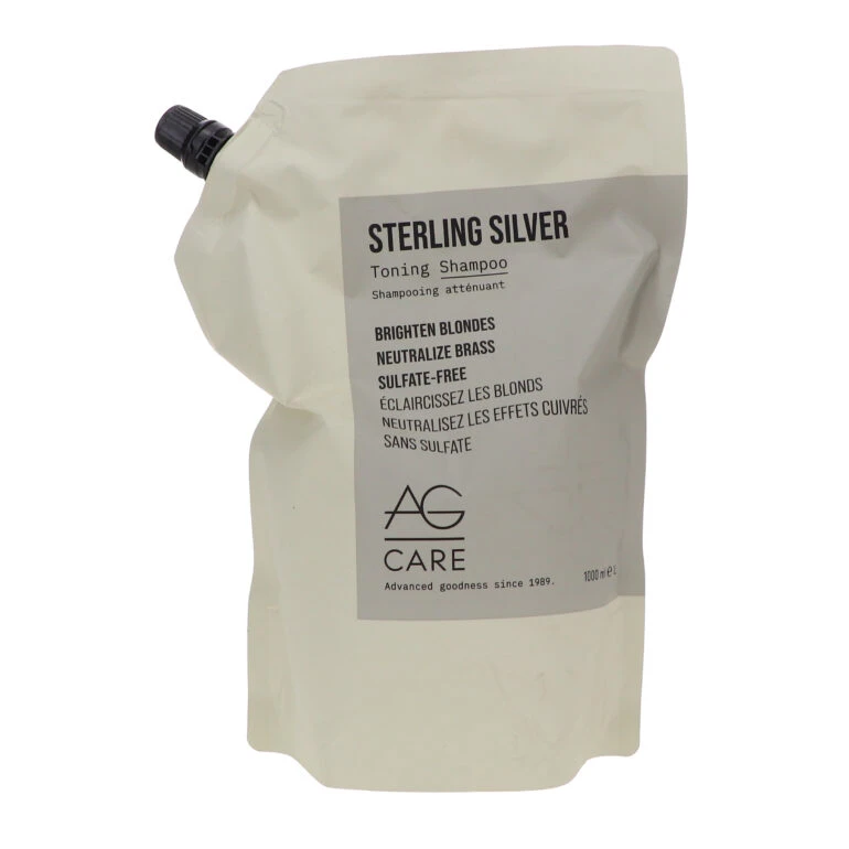 Simple AG Care Sterling Silver Toning Shampoo 33 Oz & Sterling Silver Toning Conditioner 33 Oz Combo Pack 7 Simple AG Care Sterling Silver Toning Shampoo 33 Oz & Sterling Silver Toning Conditioner 33 Oz Combo Pack - Image 5