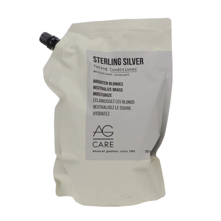 Simple AG Care Sterling Silver Toning Shampoo 33 Oz & Sterling Silver Toning Conditioner 33 Oz Combo Pack 4 Simple AG Care Sterling Silver Toning Shampoo 33 Oz & Sterling Silver Toning Conditioner 33 Oz Combo Pack - Image 2