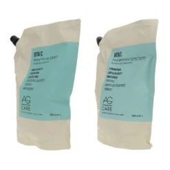 Simple AG Care Vita C Sulfate-Free Strengthening Shampoo 33 Oz & Vita C Strengthening Conditioner 33 Oz Combo Pack -Personal Care Shop 1444987.02 2