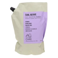 Simple AG Care Curl Revive Curl Hydrating Shampoo 33.8 Oz & Curl Thrive Curl Hydrating Conditioner 33.8 Oz Combo Pack