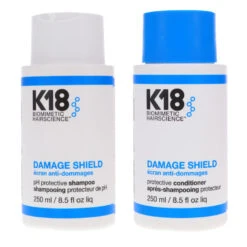 Simple K18 DAMAGE SHIELD PH Protective Shampoo 8.5 Oz & DAMAGE SHIELD PH Protective Conditioner 8.5 Oz Combo Pack 14 Simple K18 DAMAGE SHIELD PH Protective Shampoo 8.5 Oz & DAMAGE SHIELD PH Protective Conditioner 8.5 Oz Combo Pack -Personal Care Shop 1445013.01 2