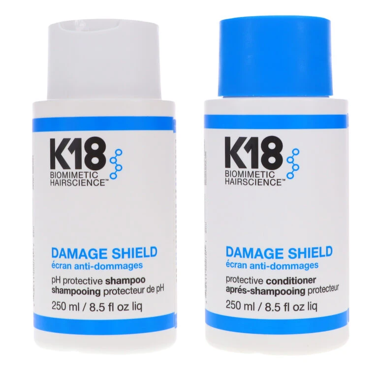 Simple K18 DAMAGE SHIELD PH Protective Shampoo 8.5 Oz & DAMAGE SHIELD PH Protective Conditioner 8.5 Oz Combo Pack 7 Simple K18 DAMAGE SHIELD PH Protective Shampoo 8.5 Oz & DAMAGE SHIELD PH Protective Conditioner 8.5 Oz Combo Pack - Image 5