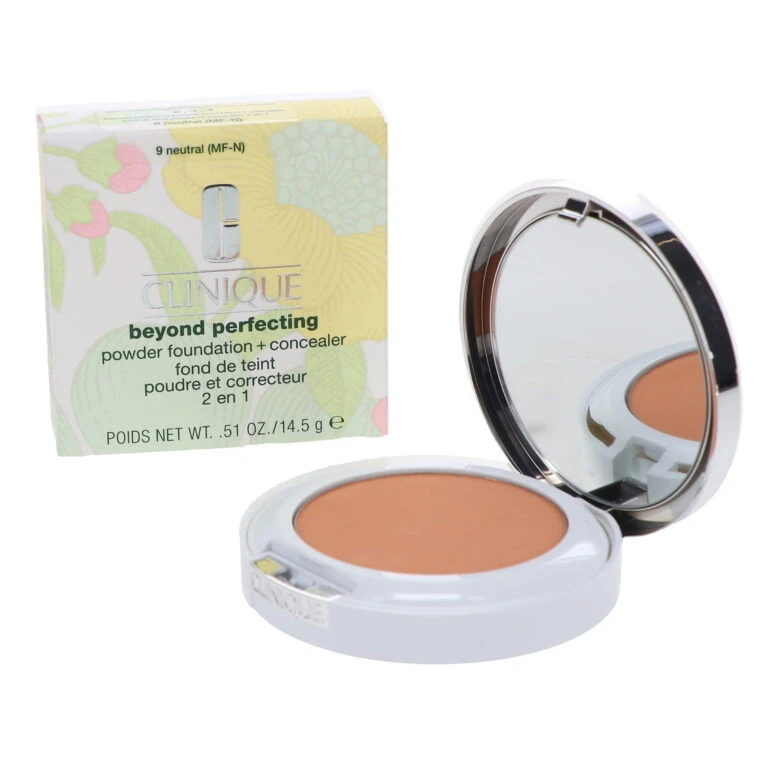 Simple CLINIQUE Beyond Perfecting Powder Foundation + Concealer 09 Neutral 0.51 Oz 3 Simple CLINIQUE Beyond Perfecting Powder Foundation + Concealer 09 Neutral 0.51 Oz