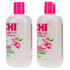 Simple CHI ColorCare Color Lock Shampoo 12 Oz & ColorCare Color Lock Conditioner 12 Oz Combo Pack -Personal Care Shop 1445161.02 2